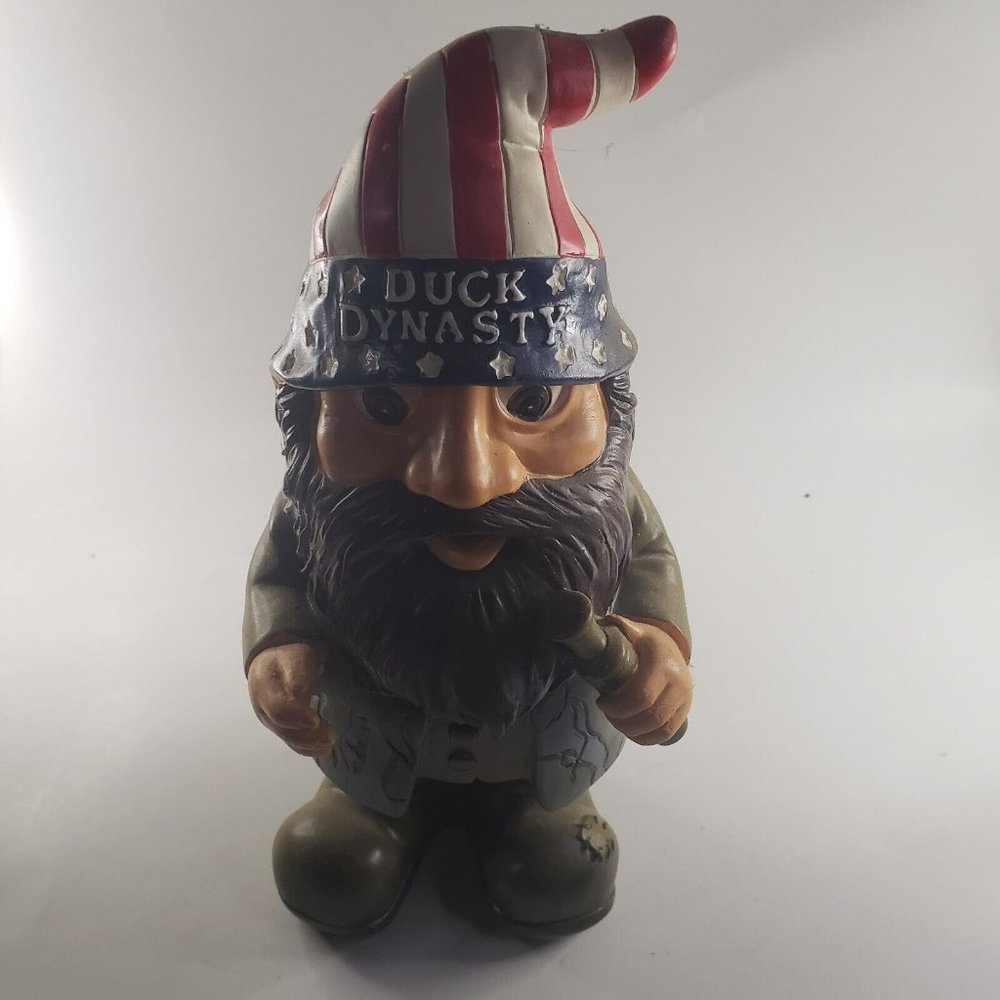 Duck Dynasty Commander Garden Gnomes COMPLETE SET!